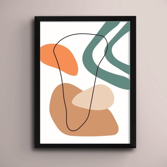 2/$35 Modern Minimalist Abstract Boho Wall Art Print Home Decor [No Frame] - Picture 1 of 6